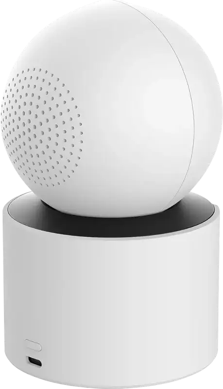 Xiaomi Smart Camera C500 Dual Indoor Security Camera, 2.5K 4MP Dual Lens Fixed & PTZ Telephoto, Wi-Fi 6, AI Human/Pet Tracking, Night Vision, White