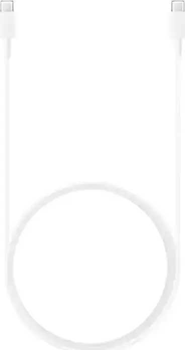 Samsung USB-C to USB-C Charging and Sync Cable 3A 60W Super Fast Charging 1.8m USB 2.0 Data Transfer EP-DX310, White