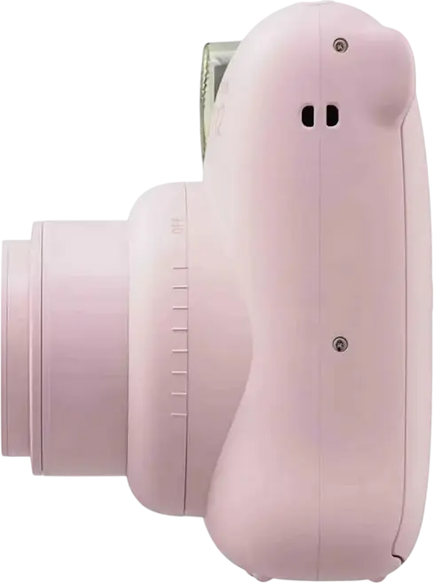 Fujifilm Instax Mini 12 Instant Camera, Automatic Exposure, Close-Up Mode, Built-in Flash, 62mm x 46mm Photo Size, Blossom Pink