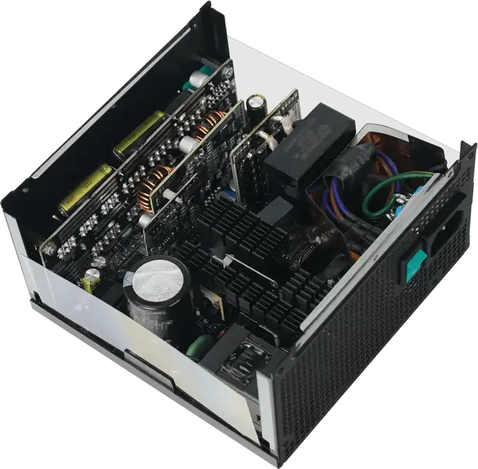 Блок питания Deepcool PN1000M 1000Вт, 80 Plus Gold, Полностью модульный, ATX 3.1, PCIe 5.1, Поддержка GPU 12V-2x6, FDB вентилятор, Японские конденсаторы, Черный