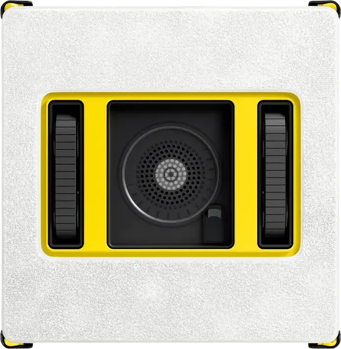 Karcher RCW 4 Extra Window Cleaning Robot, White, Automatic Microfibre Wiping with 6 Spray Nozzles, 5000 Pa Max Suction, Remote Control, for Glass and Mirrors