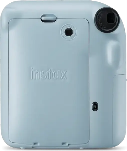 Fujifilm Instax Mini 12 Instant Camera, Automatic Exposure, Close-Up Mode, Built-in Flash, for instax mini Instant Film, Pastel Blue
