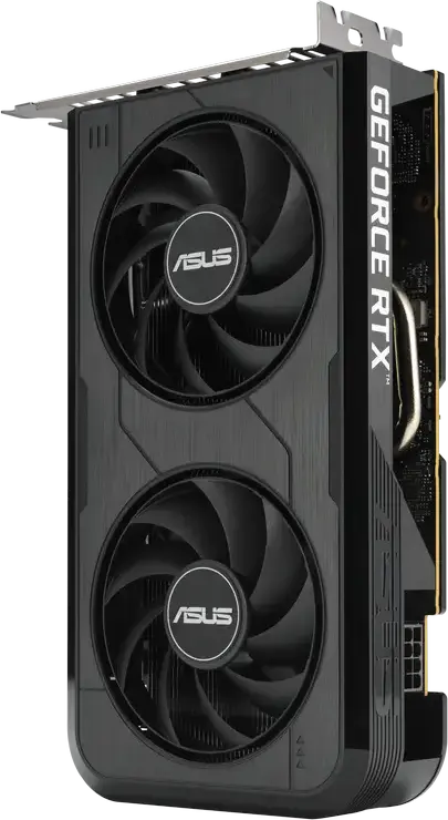 Видеокарта ASUS Dual GeForce RTX 5050 OC Edition 8GB GDDR6, DUAL-RTX5050-O8G, PCI Express 5.0, два вентилятора Axial-tech, Dual BIOS, 2-слотовый дизайн