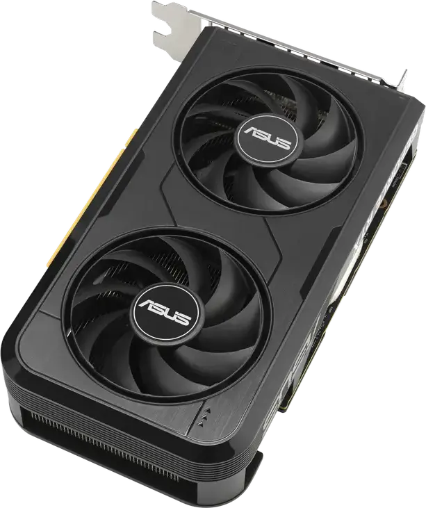 Видеокарта ASUS Dual GeForce RTX 5050 OC Edition 8GB GDDR6, DUAL-RTX5050-O8G, PCI Express 5.0, два вентилятора Axial-tech, Dual BIOS, 2-слотовый дизайн