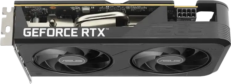 Видеокарта ASUS Dual GeForce RTX 5050 OC Edition 8GB GDDR6, DUAL-RTX5050-O8G, PCI Express 5.0, два вентилятора Axial-tech, Dual BIOS, 2-слотовый дизайн