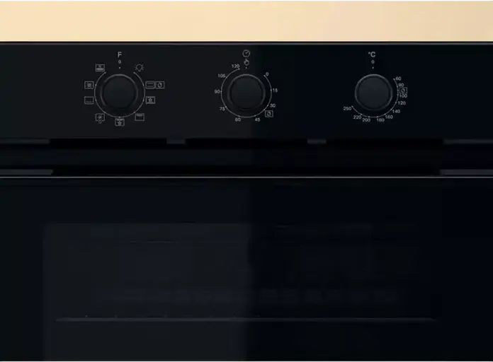 Cuptor Electric Incorporabil Whirlpool OMK38HU0B, Capacitate 71L, Clasa Energetica A, Functie Cook3, Curatare prin Hidroliza, Sticla Neagra