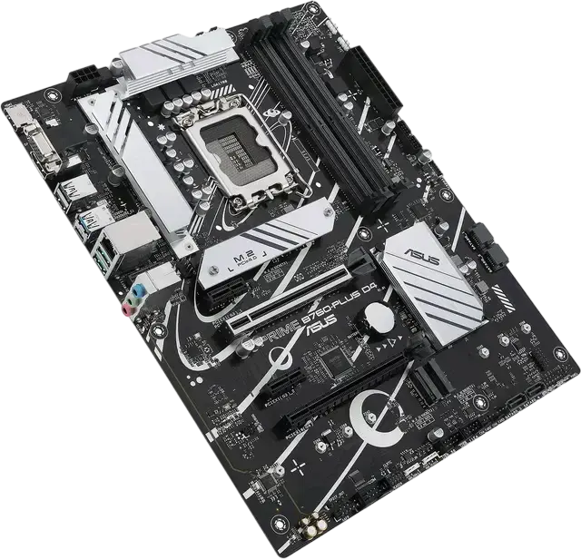 ASUS PRIME B760-PLUS ATX Motherboard LGA1700 Intel B760 DDR4 up to 192GB 7200MHz PCIe 5.0 3x M.2 PCIe 4.0 2.5Gb Ethernet USB 3.2 Gen 2x2 Type-C