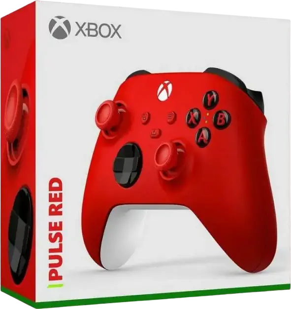 Controller Wireless Microsoft Xbox pentru Xbox Series X|S, Xbox One, Windows 10/11, Android, iOS, Bluetooth, USB-C, D-pad Hibrid, Grip Texturat, Pulse Red