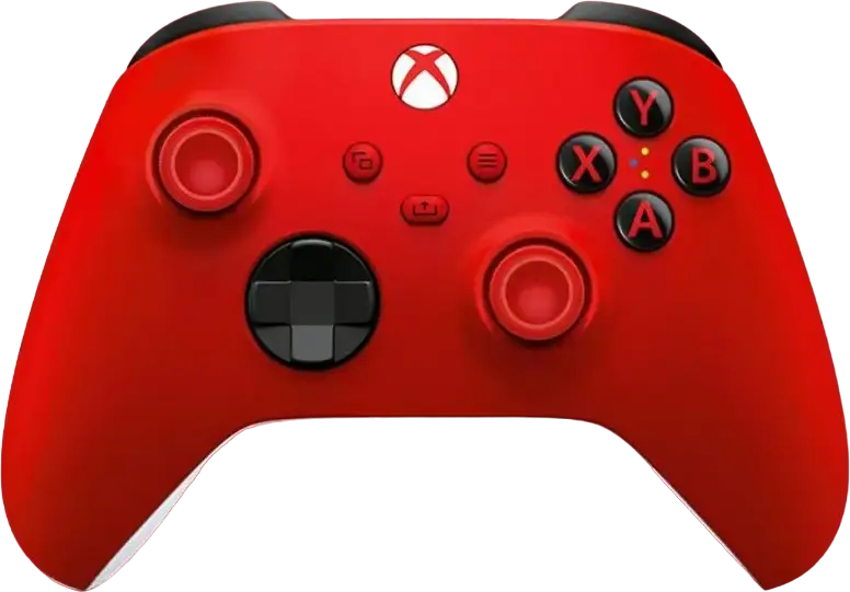 Controller Wireless Microsoft Xbox pentru Xbox Series X|S, Xbox One, Windows 10/11, Android, iOS, Bluetooth, USB-C, D-pad Hibrid, Grip Texturat, Pulse Red