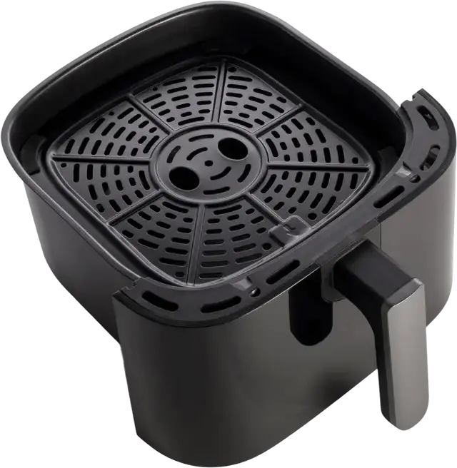 Hisense HAF1800DCD Air Fryer, 6.3L Capacity, 1800W Double Heating Technology, Touchscreen Display, Viewing Window, Non-stick Basket, Black