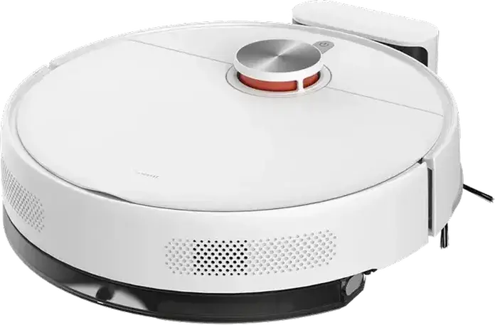 Xiaomi Robot Vacuum S40 Vacuum-Mop Combo, 10000 Pa Suction, 5200 mAh Battery, HEPA Filter, Mi Home App Control, Hair Anti-Tangle Technology, White