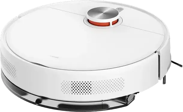 Xiaomi Robot Vacuum S40 Vacuum-Mop Combo, 10000 Pa Suction, 5200 mAh Battery, HEPA Filter, Mi Home App Control, Hair Anti-Tangle Technology, White