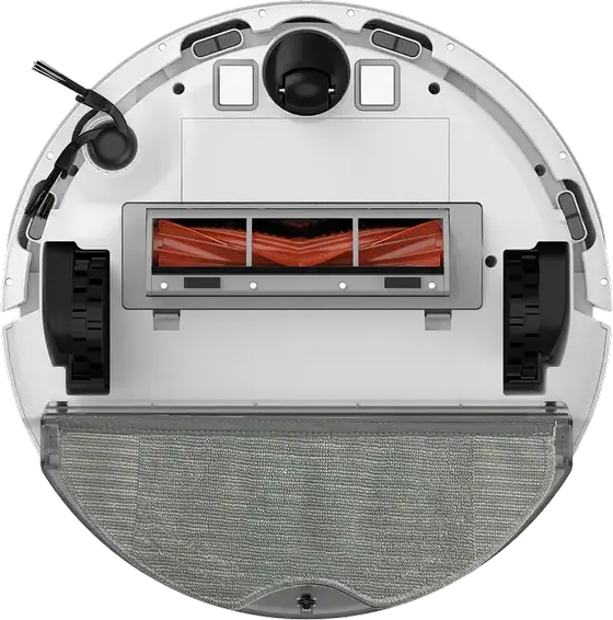 Xiaomi Robot Vacuum S40 Vacuum-Mop Combo, 10000 Pa Suction, 5200 mAh Battery, HEPA Filter, Mi Home App Control, Hair Anti-Tangle Technology, White