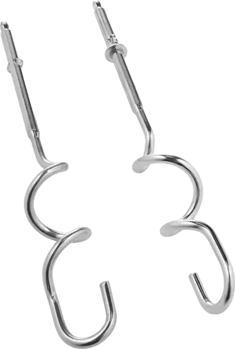 Gorenje M500DC Hand Mixer 500W DC Motor, 5 Speed Levels with Turbo and Pulse Modes, Stainless Steel Beaters and Dough Hooks, White and Silver
