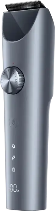 Xiaomi Hair Clipper 2 Electric Hair Trimmer, 19 Length Settings 0.5-28mm, Double-Coated High-Hardness Blade, LED Display, 180min Runtime, Grey
