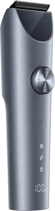 Xiaomi Hair Clipper 2 Electric Hair Trimmer, 19 Length Settings 0.5-28mm, Double-Coated High-Hardness Blade, LED Display, 180min Runtime, Grey