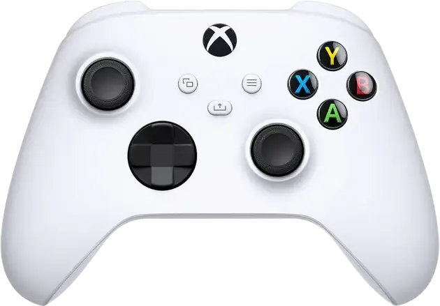 Controller Wireless Microsoft Xbox pentru Xbox Series X|S, Xbox One, Windows 10/11, Android, iOS, Bluetooth, D-pad Hibrid, USB Type-C, Robot White