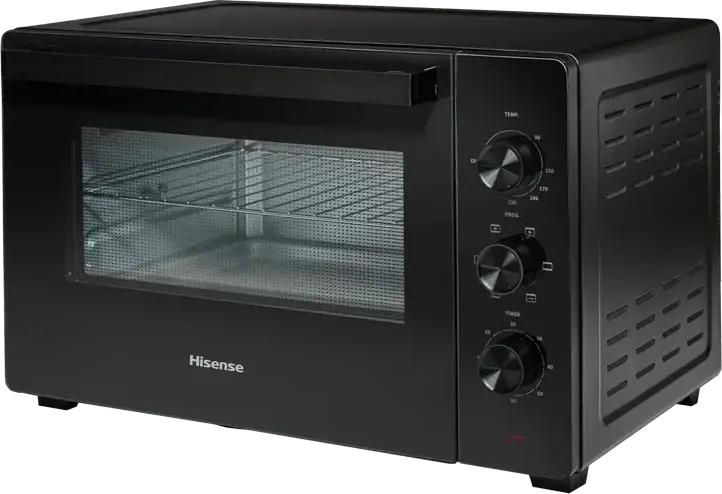 Cuptor Electric Hisense HOM45M, 45L, 2000W, Convecție, Grill, Defrost, Control Mecanic, Negru