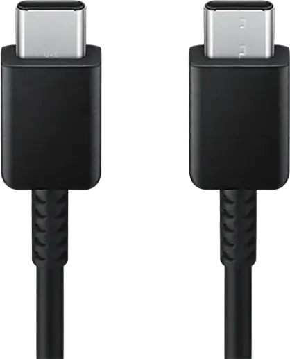 Samsung USB-C to USB-C Charging and Sync Cable 3A 60W Super Fast Charging 1.8m USB 2.0 Data Transfer EP-DX310, Black