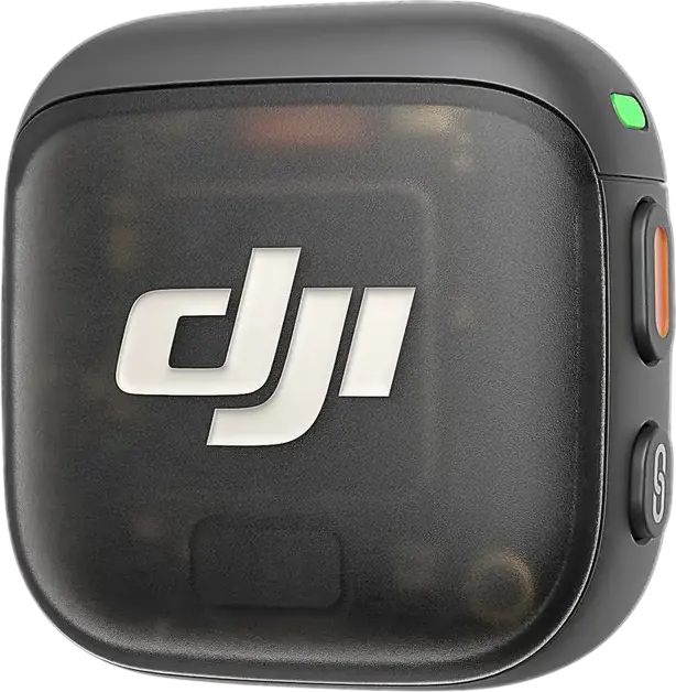 Transmitator Microfon Wireless DJI Mic 3 DMT03, Inregistrare Interna 32-bit Float, Omnidirectional, Raza 400m, Bluetooth 5.4, Negru