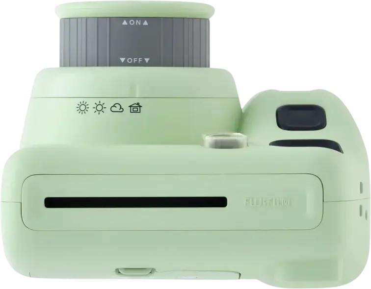 Fujifilm Instax Mini SE Instant Camera, Green, Manual Exposure Control, Constant Firing Flash, for instax mini instant color film, 255g