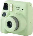 Fujifilm Instax Mini SE Instant Camera, Green, Manual Exposure Control, Constant Firing Flash, for instax mini instant color film, 255g
