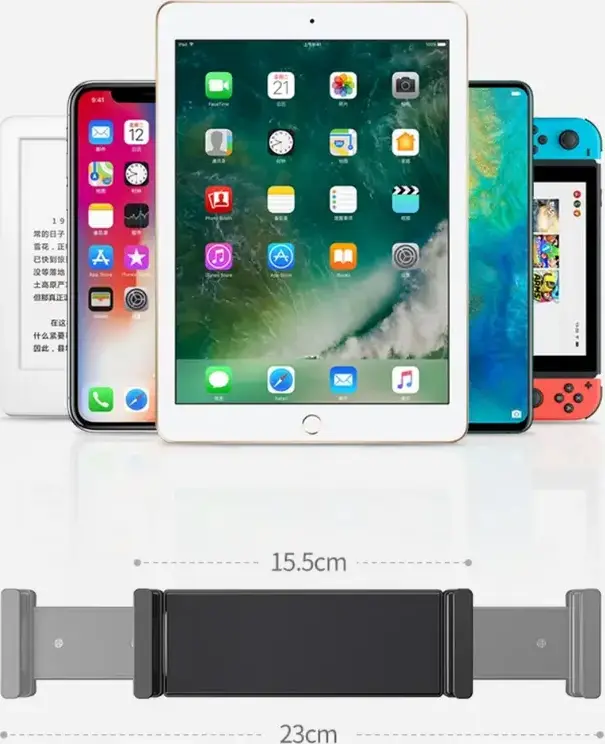 Suport de Podea XO C137 pentru Smartphone-uri si Tablete, Inaltime Reglabila 135cm, Otel Carbon cu Bracket Rotativ pentru Vlogging si Livestreaming