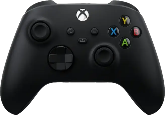 Gamepad Microsoft Xbox, Negru