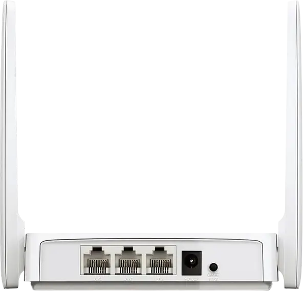 Mercusys AC10 Wireless Dual Band Router AC1200, 1200 Mbps, 4x 5dBi External Antennas, MU-MIMO, Beamforming, Router/AP/Range Extender Modes, White