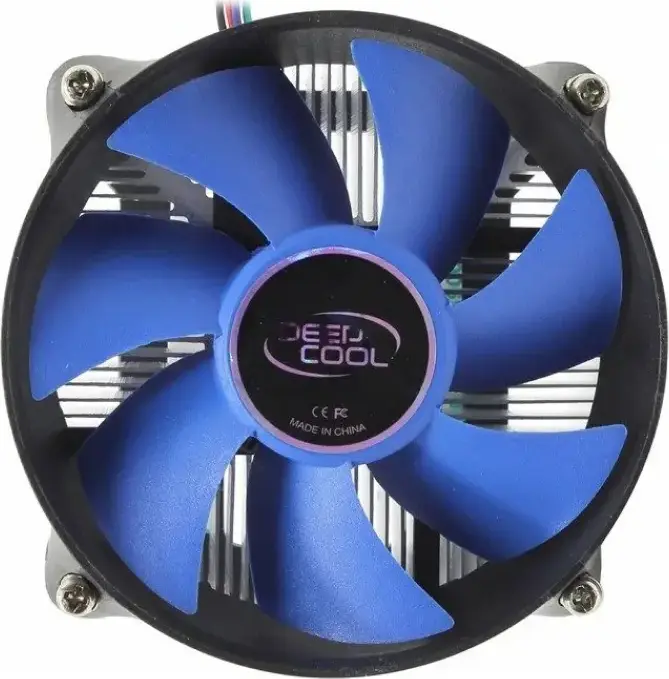 Cooler CPU Deepcool THETA 15 PWM, Radiator Aluminiu Activ, Ventilator 4-pin PWM 800-2800 RPM, 50.25 CFM, pentru LGA1200 LGA115x, TDP 95W, DP-ICAS-T15P