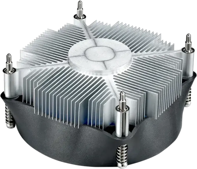 Cooler CPU Deepcool THETA 15 PWM, Radiator Aluminiu Activ, Ventilator 4-pin PWM 800-2800 RPM, 50.25 CFM, pentru LGA1200 LGA115x, TDP 95W, DP-ICAS-T15P