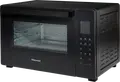 Hisense HOM45D Electric Mini Oven, 45L Capacity, 2000W, Convection, Grill, Defrost, LED Digital Touch Control, Black