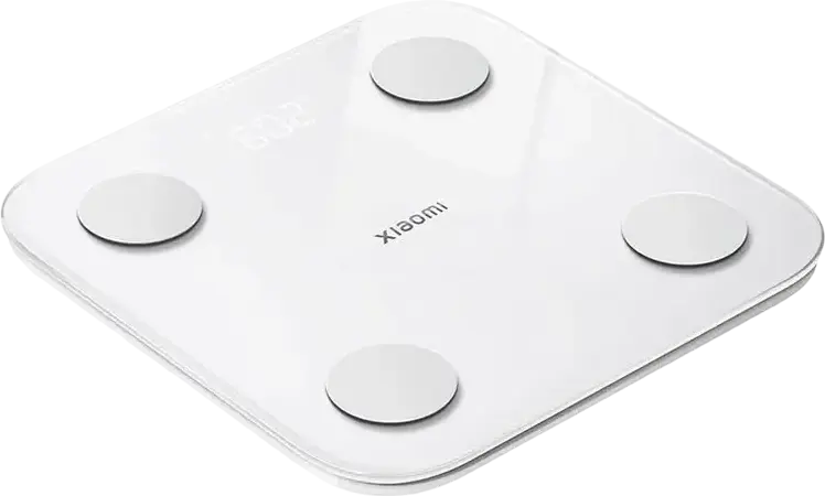 Cantar Inteligent Xiaomi Body Composition Scale S400, Platforma Sticla, Bluetooth 5.0, Capacitate 150kg, BMI, Masa Grasa, Masa Musculara, Alb