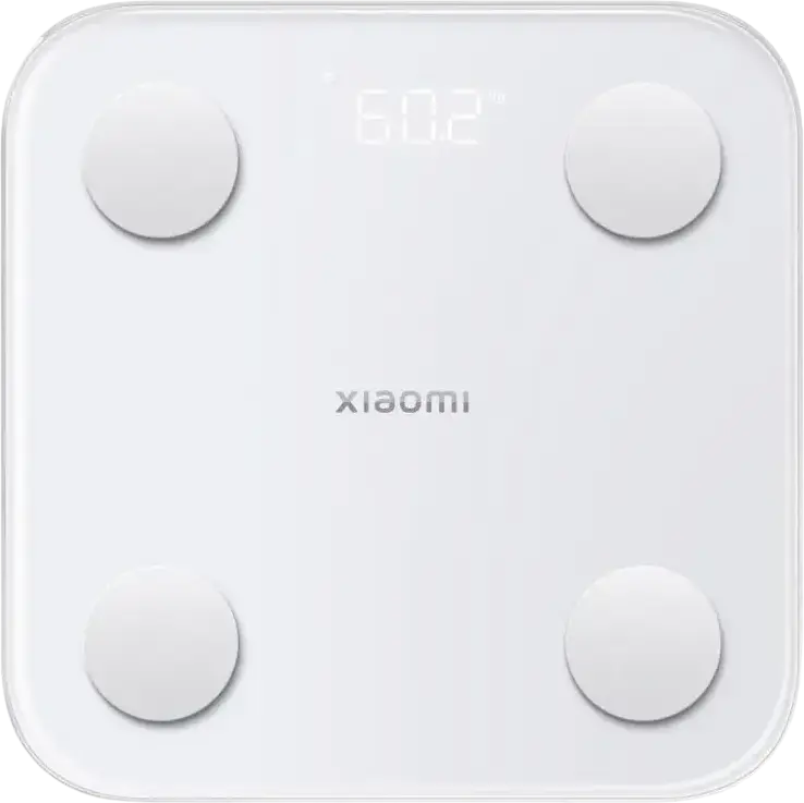 Cantar Inteligent Xiaomi Body Composition Scale S400, Platforma Sticla, Bluetooth 5.0, Capacitate 150kg, BMI, Masa Grasa, Masa Musculara, Alb