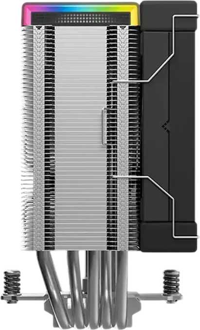 Deepcool AK500S DIGITAL SE CPU Air Cooler, 120mm FDB Fan 1850 RPM, 5 Heat Pipes, ARGB LED Status Display for Real-time Monitoring, Intel LGA 1700 AMD AM5