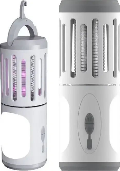 Фонарь-ловушка для комаров Platinet PMKL60 LED, 6Вт, аккумулятор 1800мАч, 60 люмен, защита IP44, зарядка USB, белый