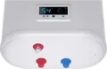 Boiler Electric Thermex IF 50 V Pro Flat, 50L, Rezervor Otel Inoxidabil, 2000W, Montare Verticala pe Perete, Control Electronic cu Display LED, Alb