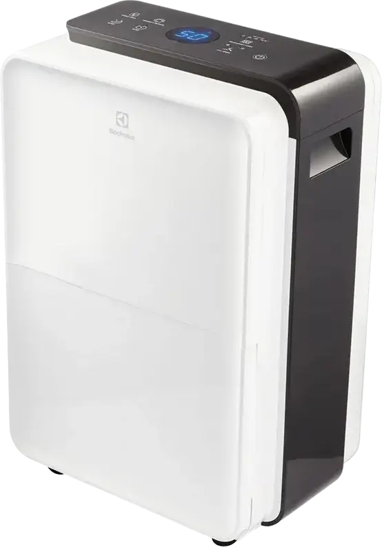 Dezumidificator Electrolux EDM-35L cu Purificator de Aer HEPA 11, Capacitate 35L/zi, Rezervor 4L, pentru pana la 90m2, Display Digital, Mod Laundry