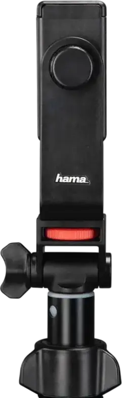 Hama Rotary Smartphone II 150 Selfie Stick Tripod, Aluminum, Black, Bluetooth 5.3 Remote Shutter, 150 cm Max Length, for Android and iOS