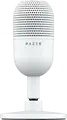 Microfon Condensator USB Razer Seiren V3 Mini, Supercardioid, 96kHz/24-bit, Senzor Tap-to-Mute, Suport Inclinabil, Alb, RZ19-05050300-R3M1