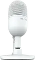 Microfon Condensator USB Razer Seiren V3 Mini, Supercardioid, 96kHz/24-bit, Senzor Tap-to-Mute, Suport Inclinabil, Alb, RZ19-05050300-R3M1