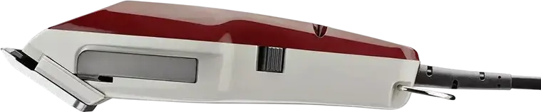 Moser 1400-0278 Professional Hair Clipper, Corded Mains Electricity, Stainless Steel Blades 46mm, MultiClick System, Made in Germany, Red