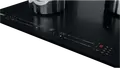 Plita Inductie Incorporabila Whirlpool WL S3160 BF, 4 Zone, FlexiCook, 6th Sense, Sticla Ceramică Schott Ceran, 7.2kW, Control Slider, Negru, 59cm