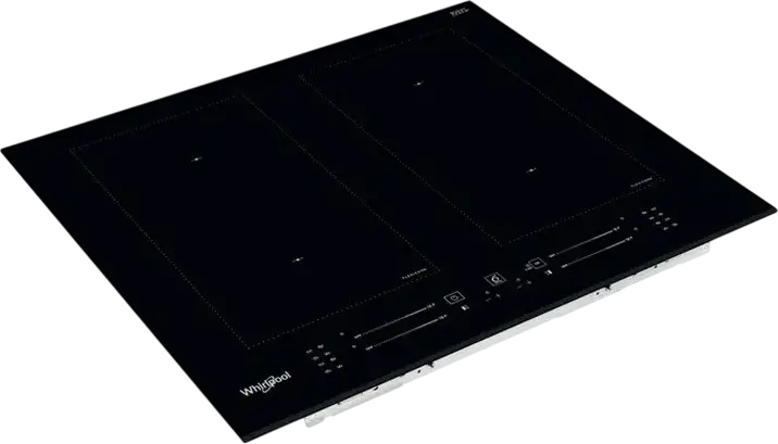 Plita Inductie Incorporabila Whirlpool WL S3160 BF, 4 Zone, FlexiCook, 6th Sense, Sticla Ceramică Schott Ceran, 7.2kW, Control Slider, Negru, 59cm