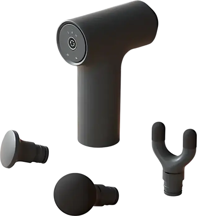 Xiaomi Massage Gun mini 2 XMFG-M353 Portable Percussion Massager, Brushless Motor 2500 RPM, 12kg Thrust, 6mm Amplitude, 1900mAh Battery, USB-C, Black