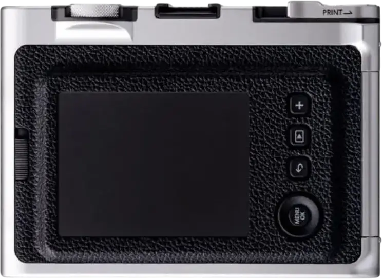 Fujifilm Instax Mini Evo Hybrid Instant Camera, 3.0-inch LCD, 100 Image Effects, Bluetooth Connectivity, CMOS Sensor, Black
