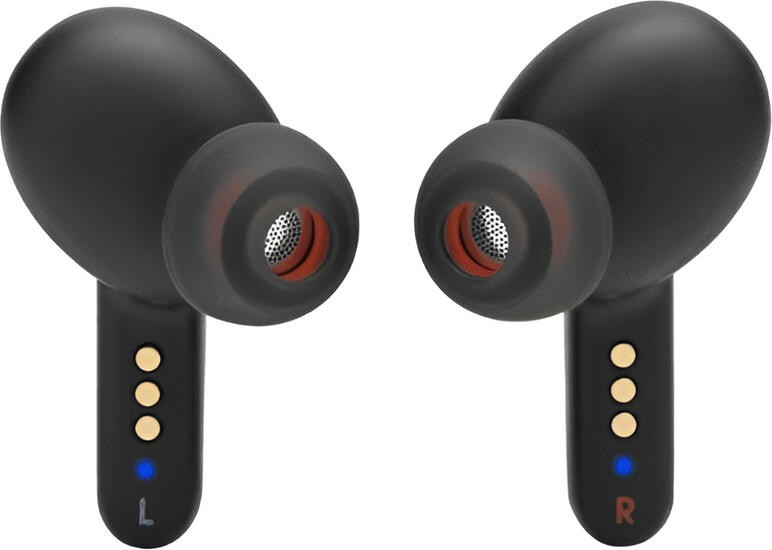 JBL Live Pro+ TWS True Wireless Earbuds - Black, with Adaptive Noise Cancelling ANC, 11mm Dynamic Drivers, IPX4 Water Resistance, Wireless Charging, 28h Battery