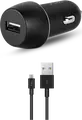 Incarcator auto ttec SpeedCharger 2CKS01 10W 2.1A USB-A cu cablu Micro-USB 120cm, 12-24V DC, protectie supratensiune, design compact, Negru