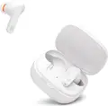 JBL Live Pro+ TWS True Wireless Earbuds - White, with Adaptive Noise Cancelling ANC, 11mm Dynamic Drivers, IPX4 Water Resistance, Wireless Charging, 28h Battery