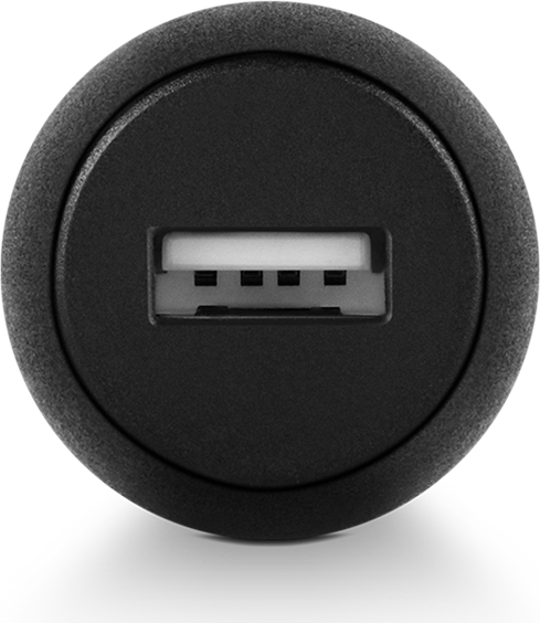 ttec Car Charger USB-A 2.1A 10W Compact Adapter with 1m USB-A to Lightning Cable for Apple Devices, Black ABS